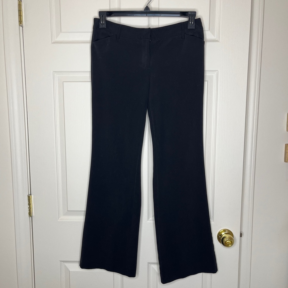 Starcity sz 9 black trouser slacks work pants